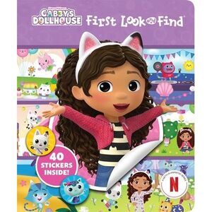 DreamWorks Gabby's Dollhouse: First Look and Find -- Pi Kids